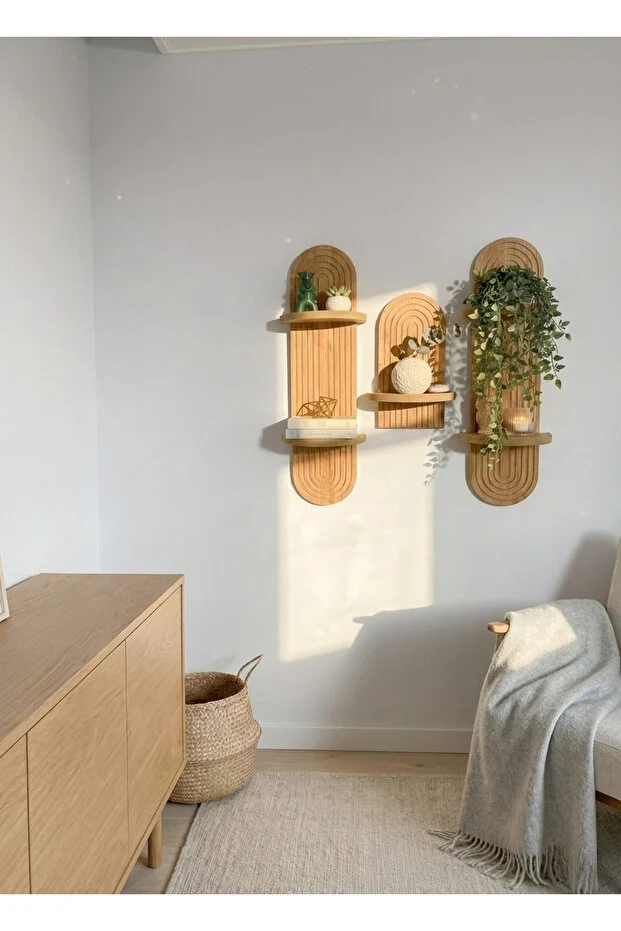 Duvar Rafı 3'lü Set